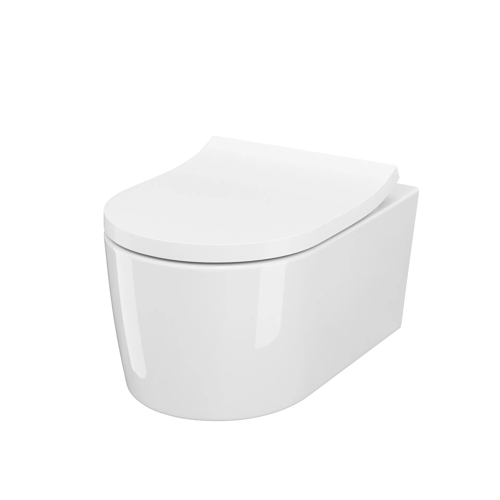 Miska WC wisząca Cersanit Inverto Cleanon z deską wolnoopadającą duroplast S701-419