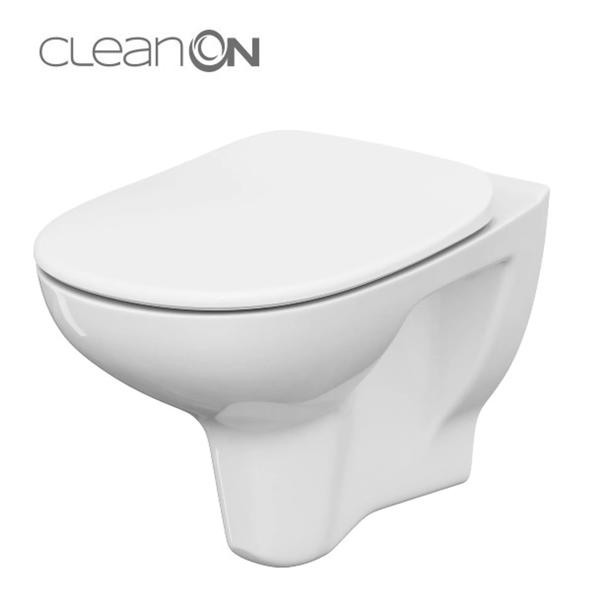 Miska WC wisząca Cersanit ARTECO Cleanon z deską wolnoopadającą duroplast S701-180