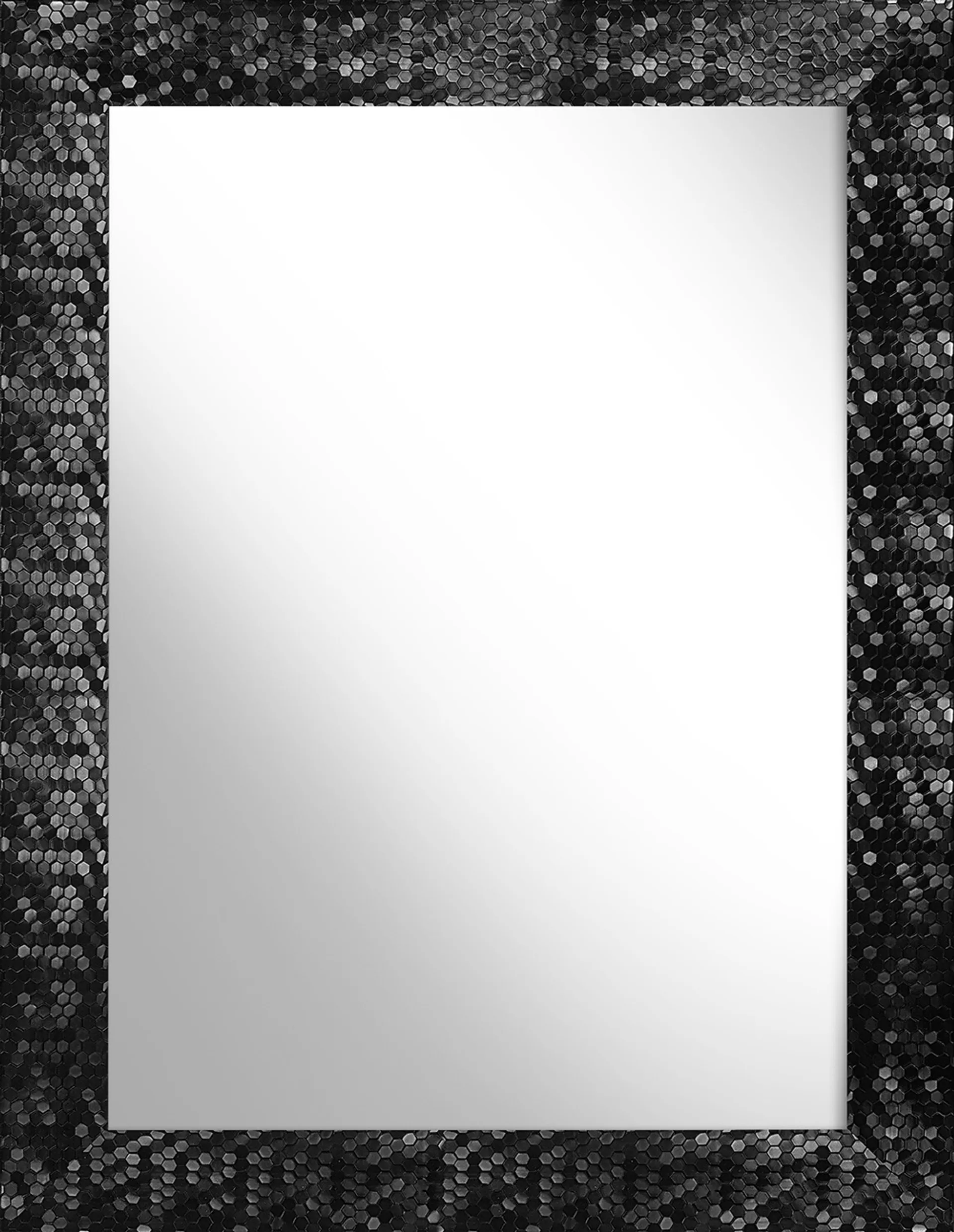 Lustro prostokątne 50x70 cm Rio czarne