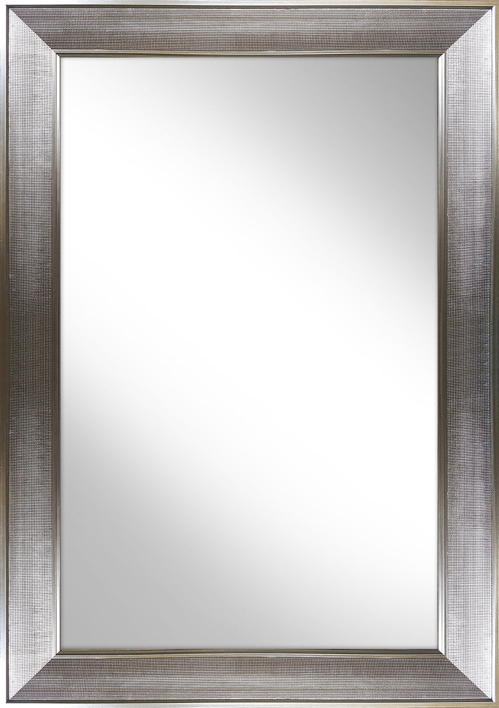 Zdjęcia - Lusterko Komfort Lustro prostokątne 50x70 cm Paris srebrne 