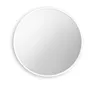 Lustro łazienkowe okrągłe 85 cm Scandinavia w ramie biały satynowy Ruke 730574