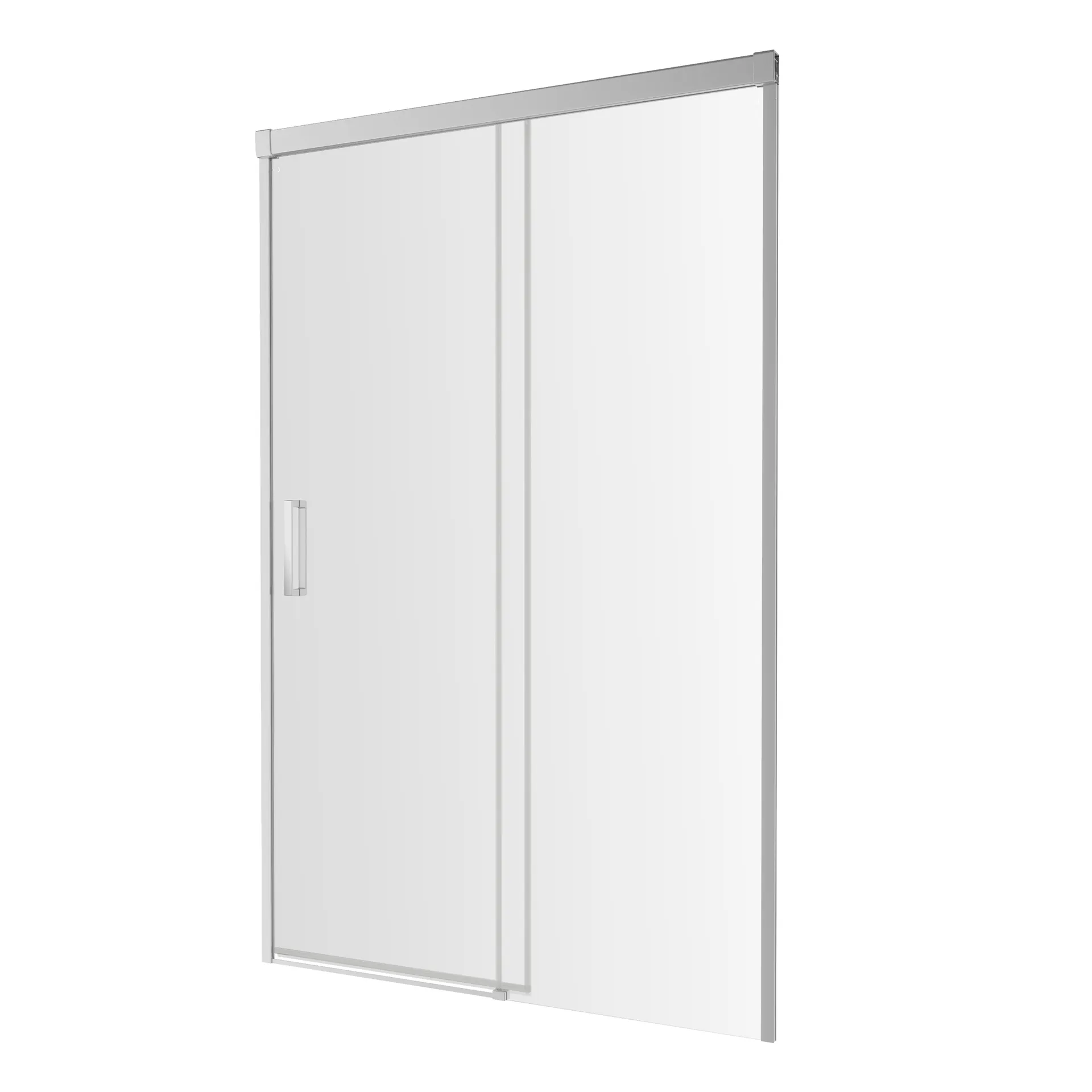 Drzwi prysznicowe Omnires Soho 120cm chrom transparentne CLP12XCRTR