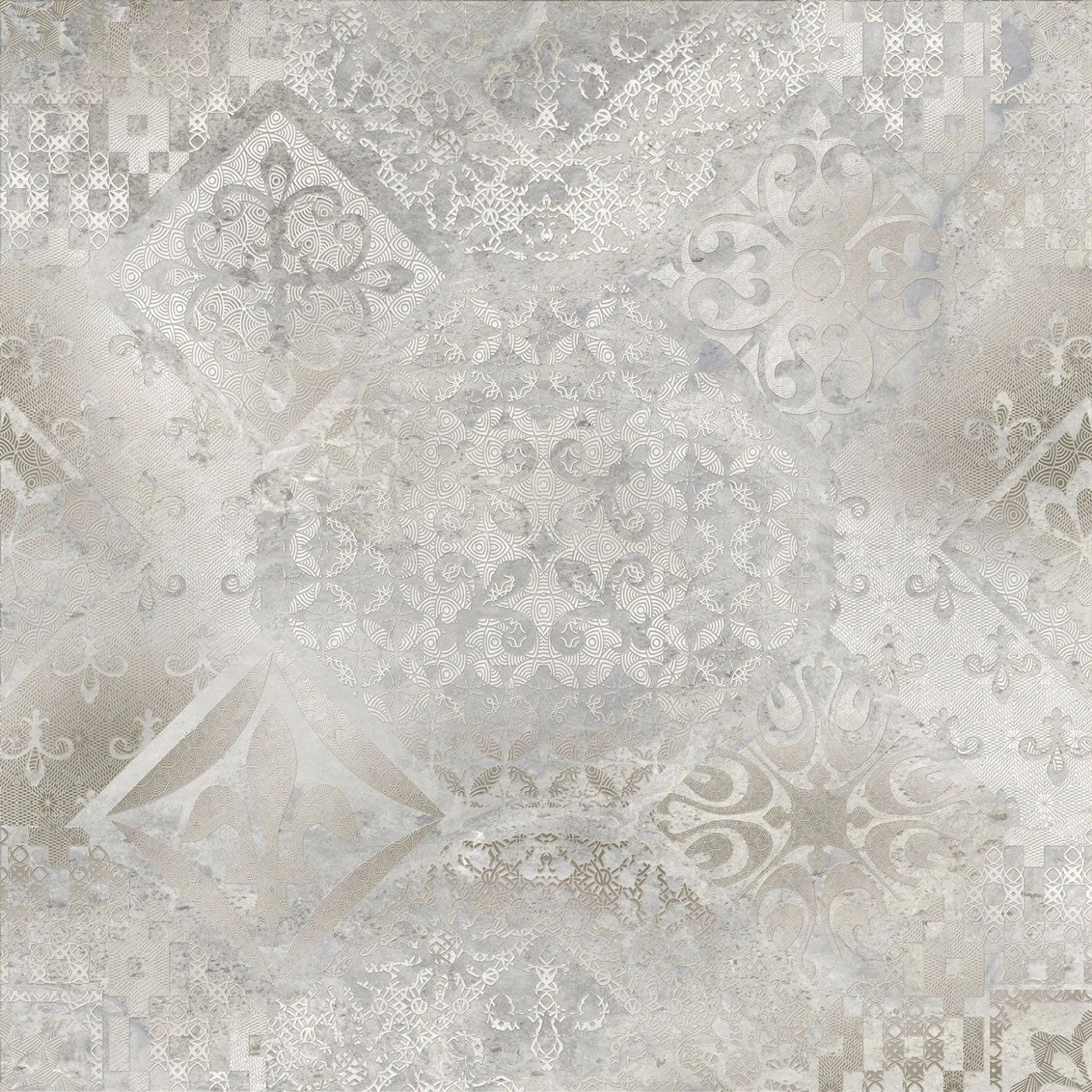 Gres Ellesmere Dekor white lappato rectified 60x60 Absolut
