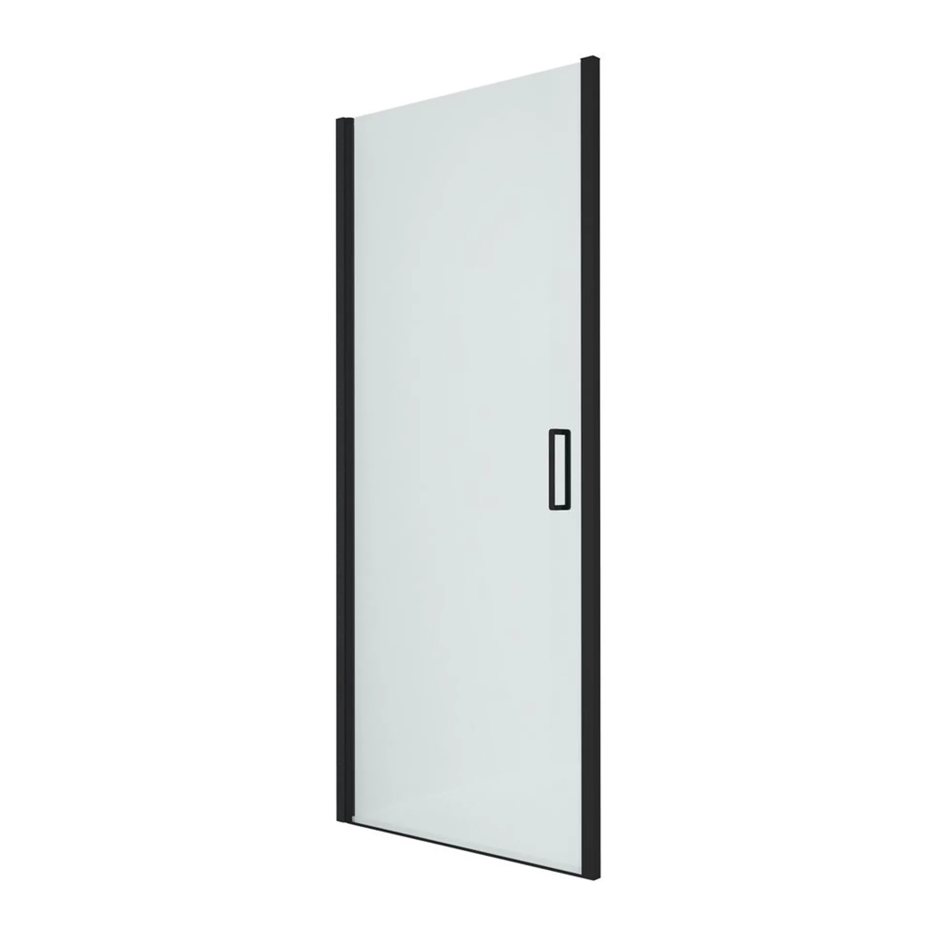 Drzwi prysznicowe New Trendy Nero 80x195x195 CER-0202