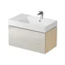 Szafka łazienkowa pod umywalkę Cersanit Inverto 80 cm szary mat S930-004