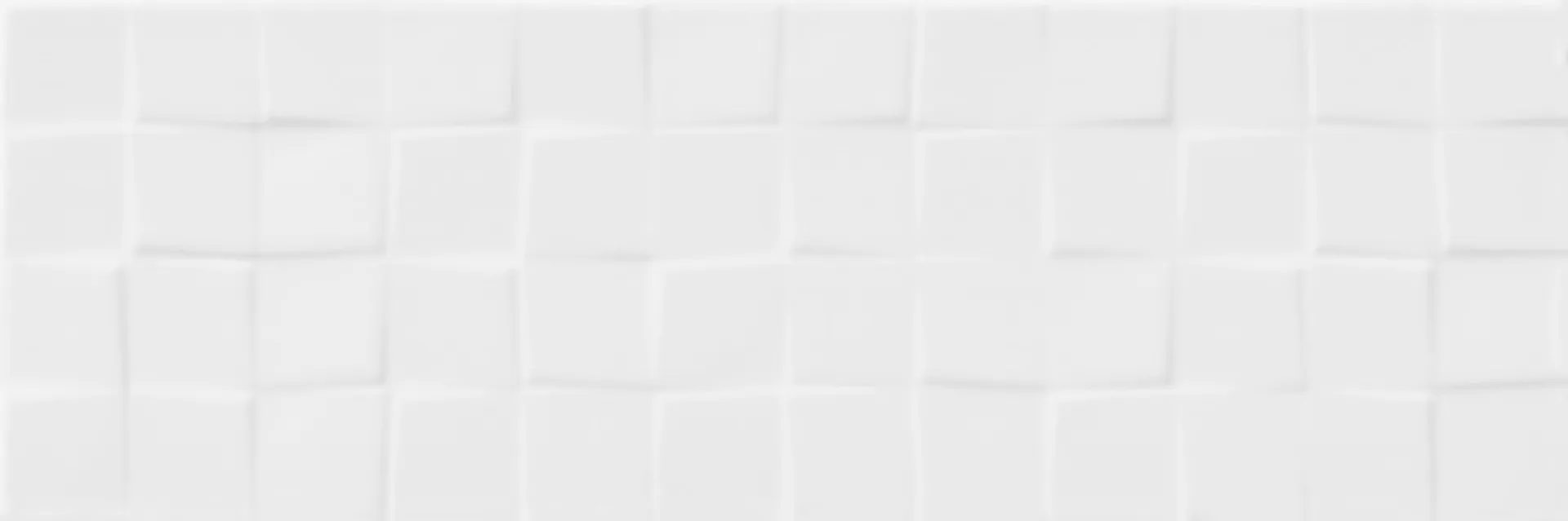 Glazura Simple Art white glossy structure cubes 20x60 Cersanit