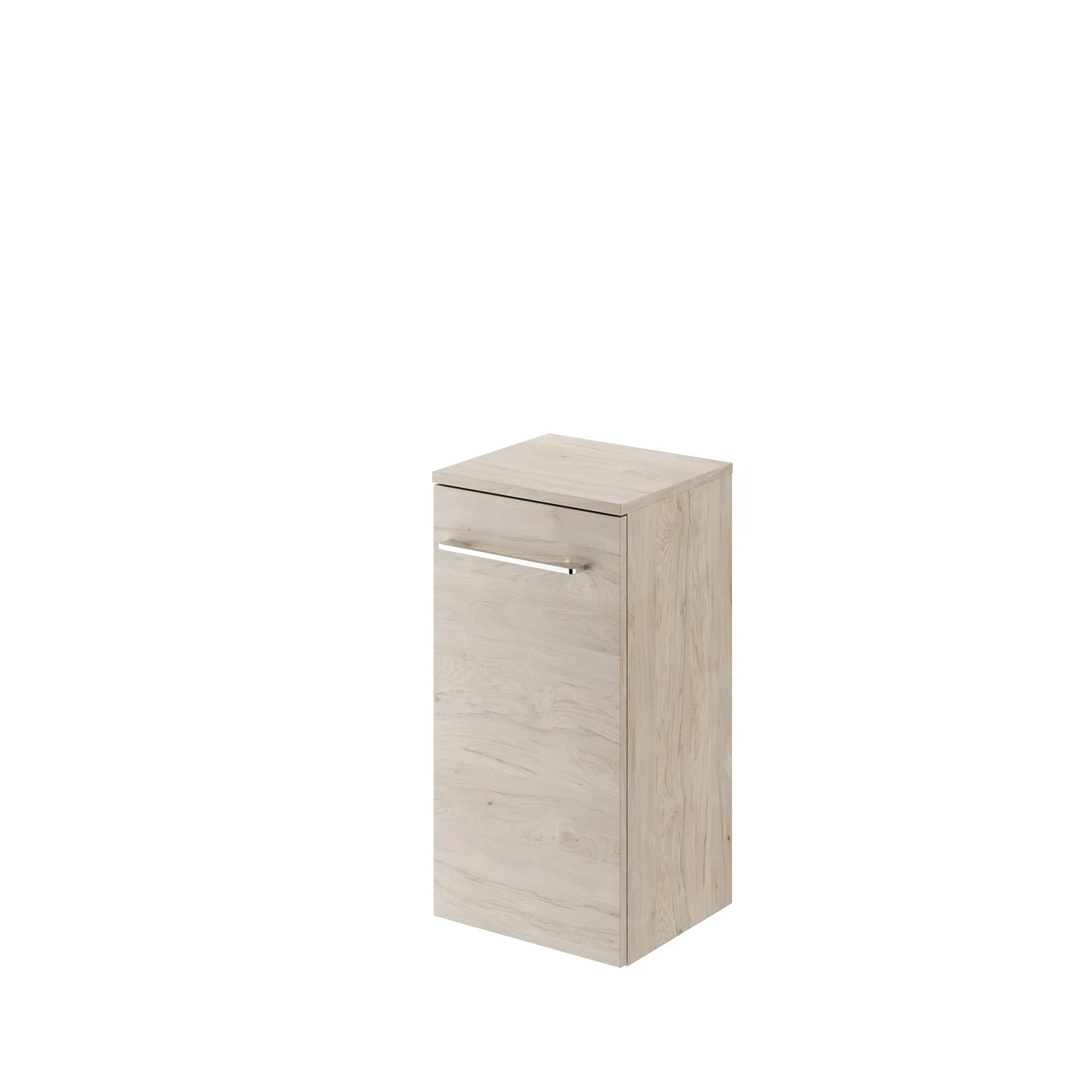Półsłupek łazienkowy Koło Nova Pro Premium 33x65x30 cm jasne drewno 501358001