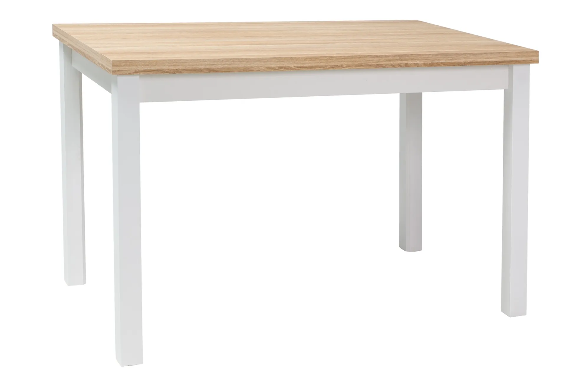 Stół Adam 100X60 Biały Mat / Dąb