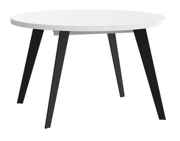 Stół Tblt7001-120-904 110(155)x74 Czarny / Biały