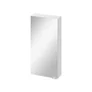 Szafka łazienkowa wisząca z lustrem Cersanit Larga 40 cm biały połysk S932-014