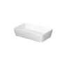 Umywalka nablatowa Komfort Orisa 61x36 cm prostokątna biały połysk