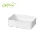 Umywalka nablatowa Cersanit Crea 50x35 cm prostokątna biały połysk K114-001-ECO