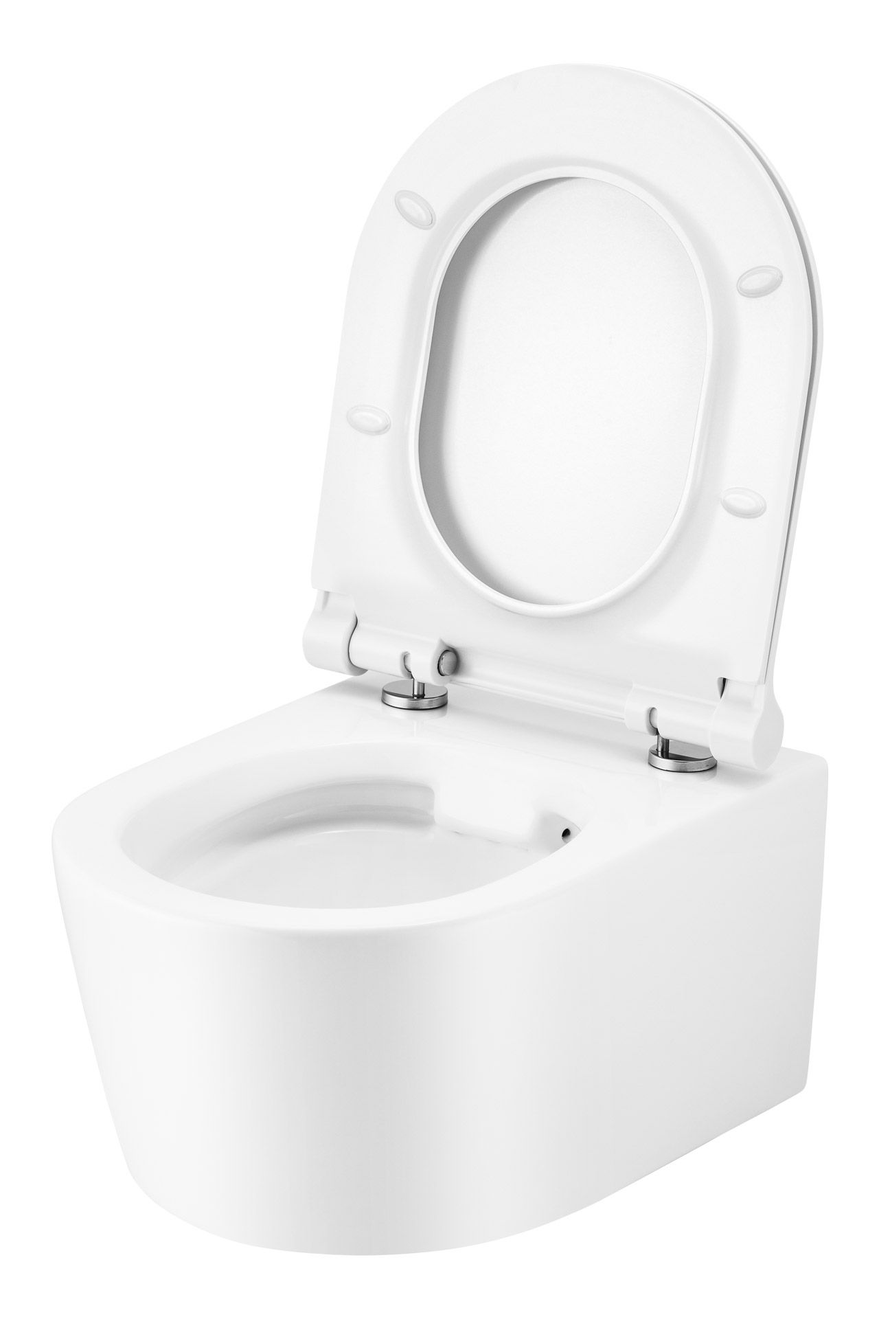 Zdjęcia - Miska i kompakt WC Up Trend Uptrend Miska WC wisząca Komfort Corona bezkołnierzowa z deską wolnoopadaj 