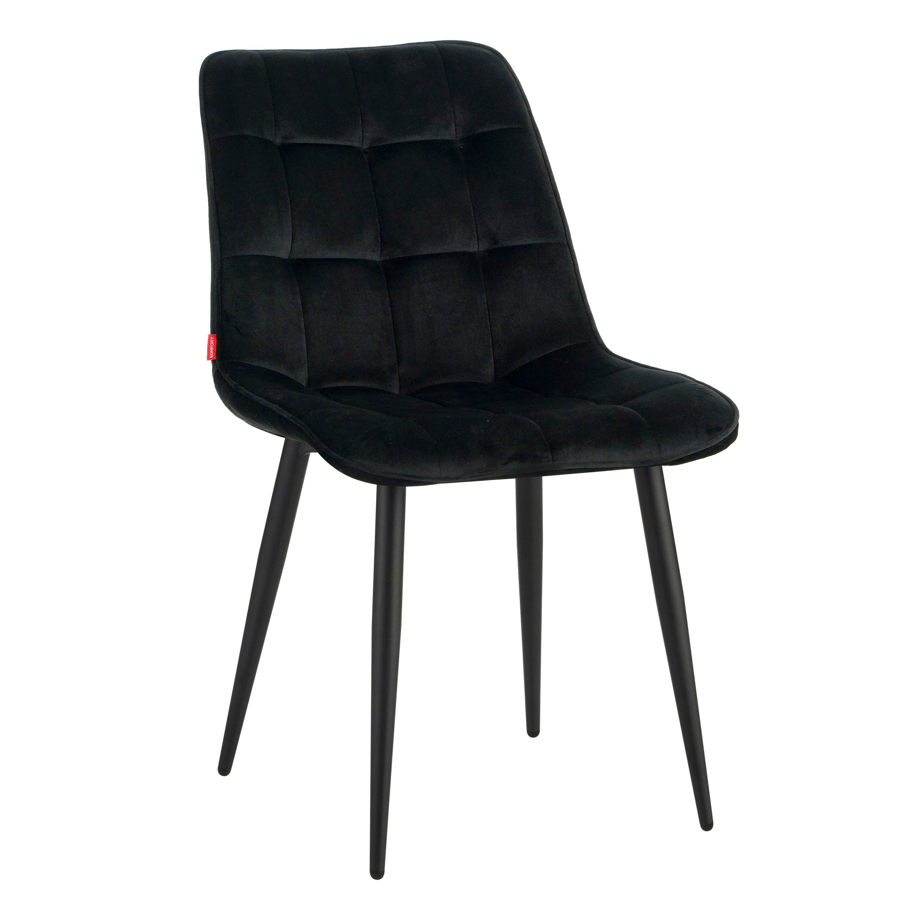 Krzesło Velo Czarne