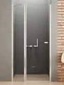 Drzwi prysznicowe New Trendy New Soleo 110x195 wnękowe chrom uniwersalne D-0157A