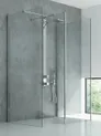 Ścianka kabiny prysznicowej New Trendy New Modus 30x200 uniwersalna chrom EXK-5479