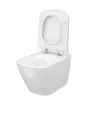 Miska WC wisząca Cersanit City Square Cleanon z deską wolnoopadającą duroplast S701-405