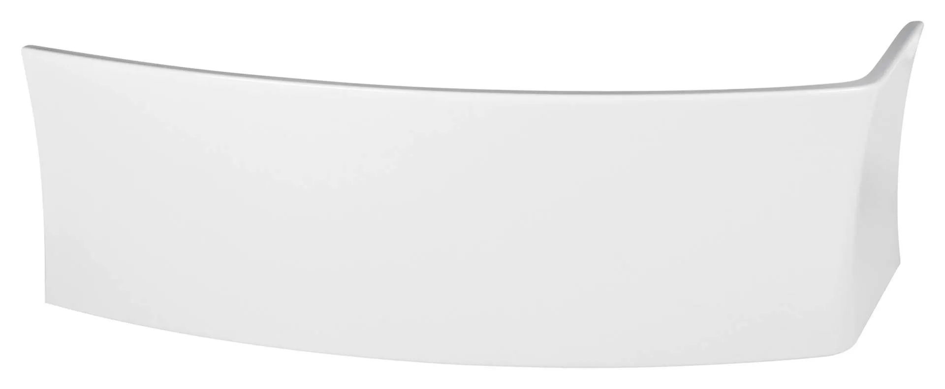 Obudowa wanny asymetrycznej 160 cm Cersanit Sicilia New uniwersalna biały S401-039
