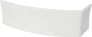 Obudowa wanny asymetrycznej 170 cm Cersanit Sicilia New uniwersalna biały S401-087