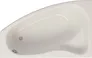 Wanna narożna lewa Cersanit Sicilia 160x100 cm asymetryczna biały S301-036