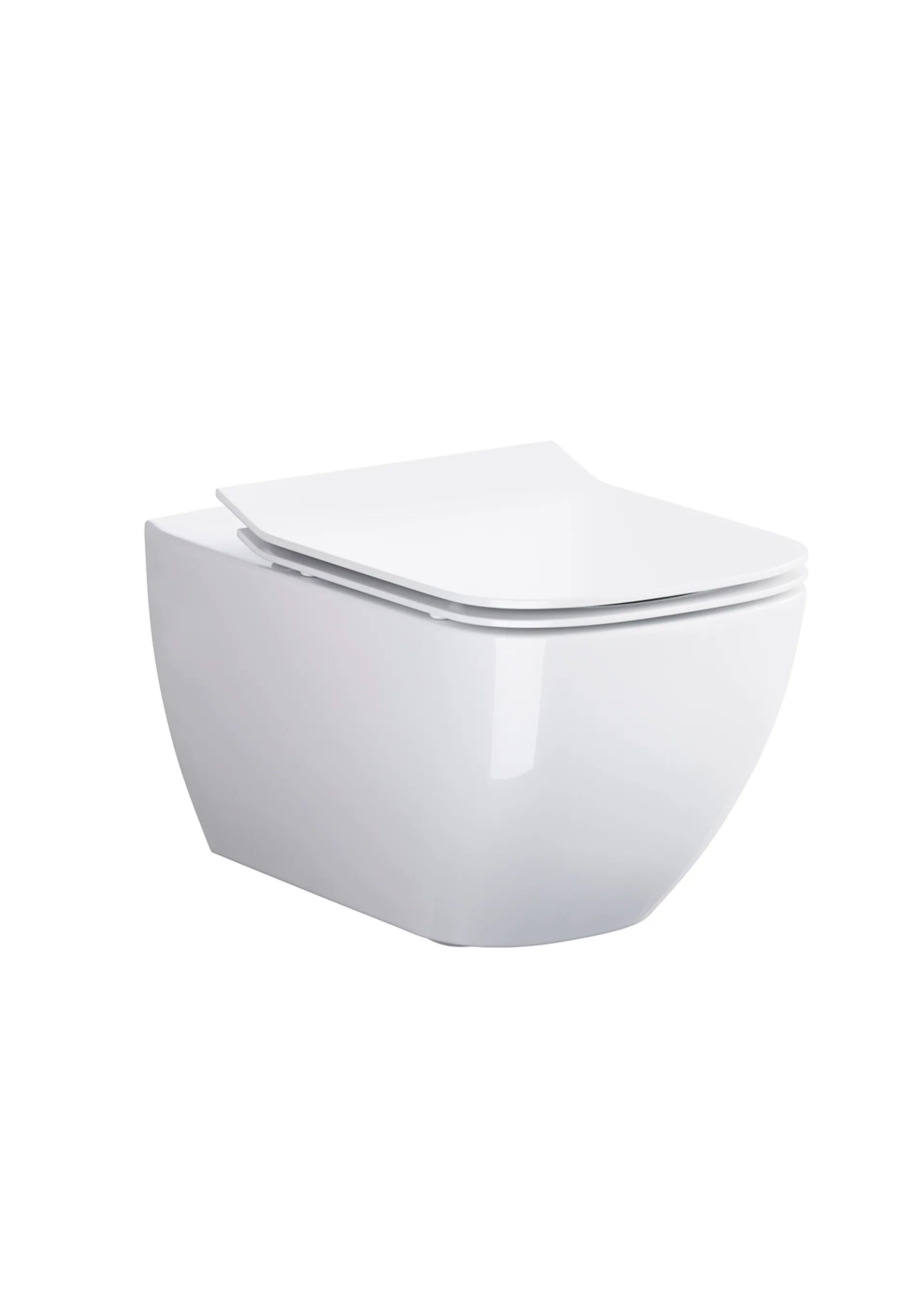 Miska WC wisząca Cersanit Komfort Cleanon z deską wolnoopadającą duroplast S701-343