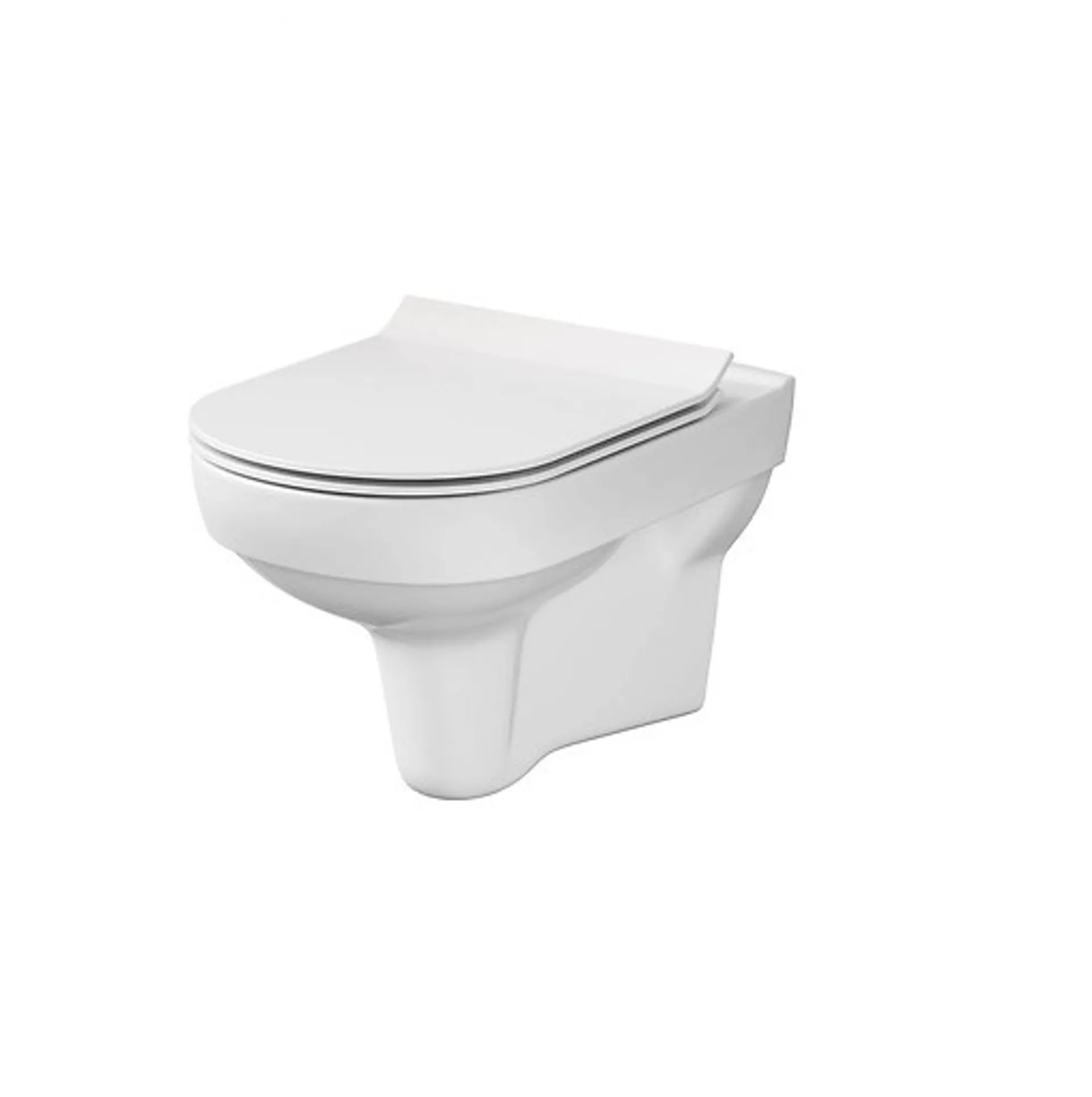 Miska WC wisząca Cersanit City New Cleanon z deską wolnoopadającą duroplast K701-143