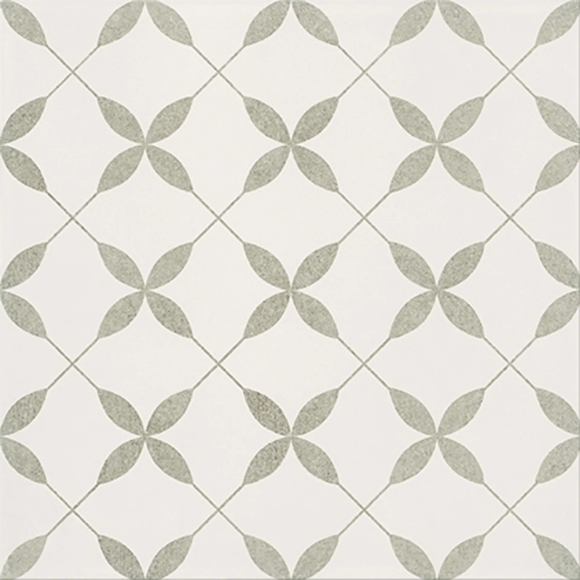 Gres Patchwork Concept clover grey pattern satin 29,8x29,8 Opoczno