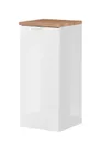 Szafka łazienkowa wisząca Comad Capri 35 cm biały połysk CAPRI WHITE 811B FSC