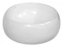 Umywalka nablatowa Domino Oriana 41 cm okrągła biały połysk Z3014