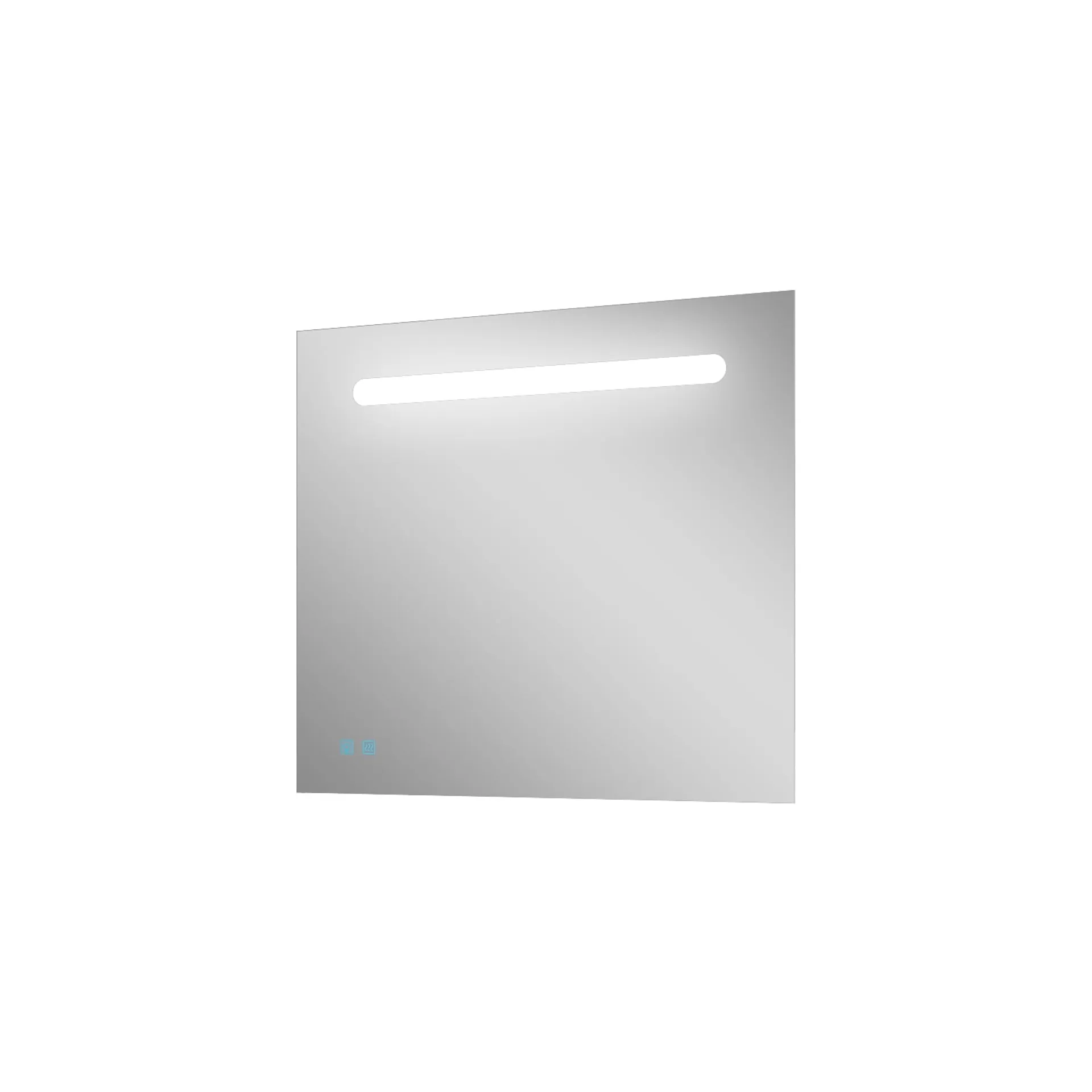 Lustro łazienkowe led barwa neutralna prostokątne 80x70 cm Elita Lina 166765