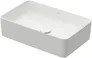 Umywalka nablatowa Villeroy&Boch Collaro 56x36 cm prostokątna biały połysk 4A205601