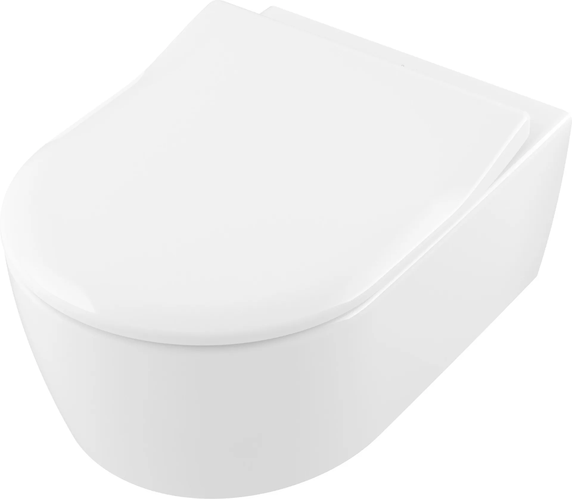 Miska WC wisząca Villeroy&Boch Avento Combi-Pack Ceramic Plus DirectFlush z deską wolnoopadająca duroplast 5656RSR1
