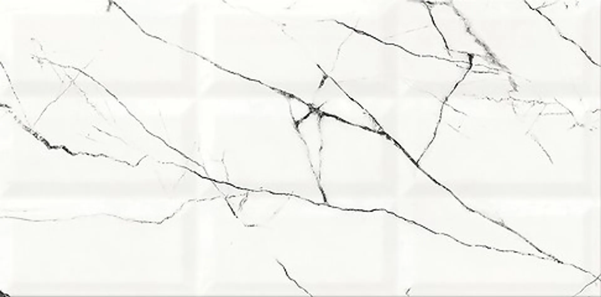 Glazura Arce white structure glossy 29,7x60 Cersanit