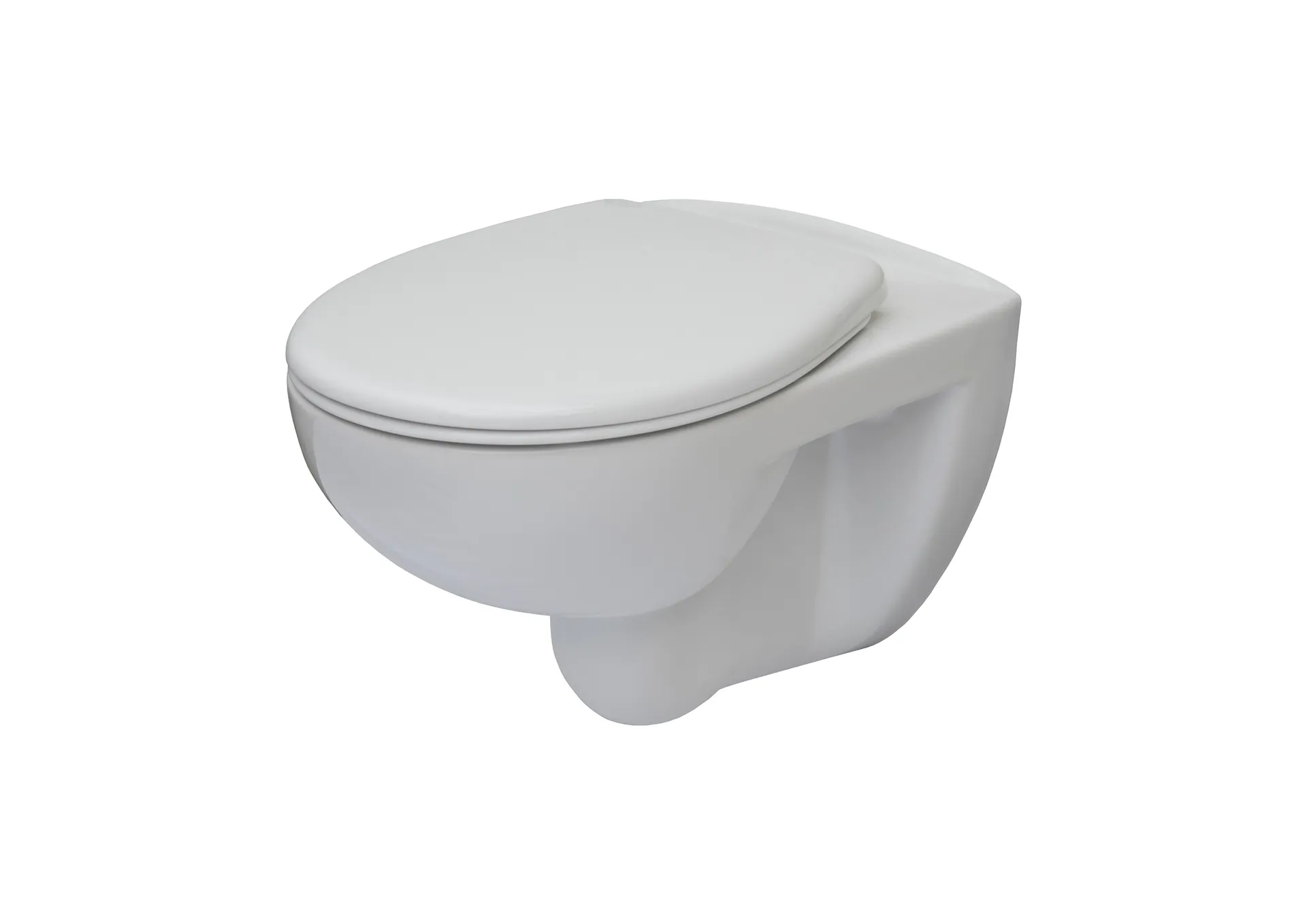Miska WC wisząca Roca Victoria Pack Rimless z deską wolnoopadającą polipropylen A34H394000