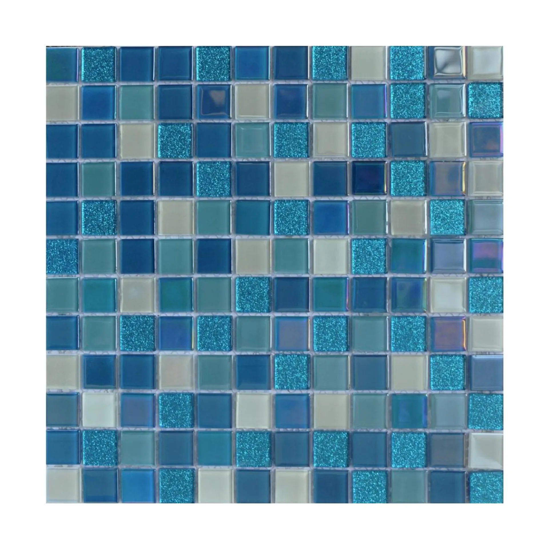 Mozaika marino azul 0 glossy 30x30 Euroceramic