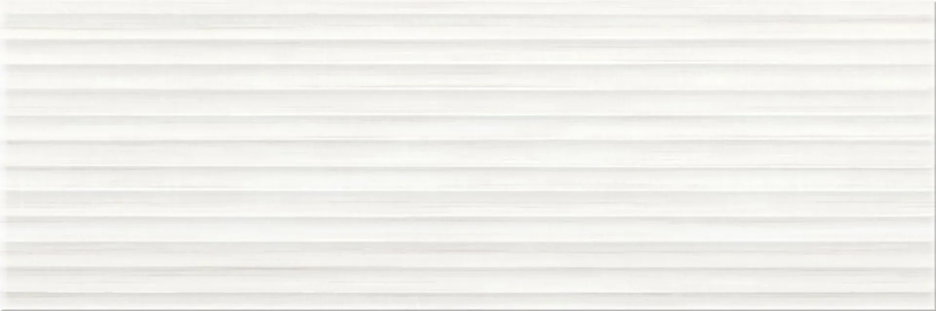 Glazura Elegant Stripes white structure glossy 25x75 Opoczno