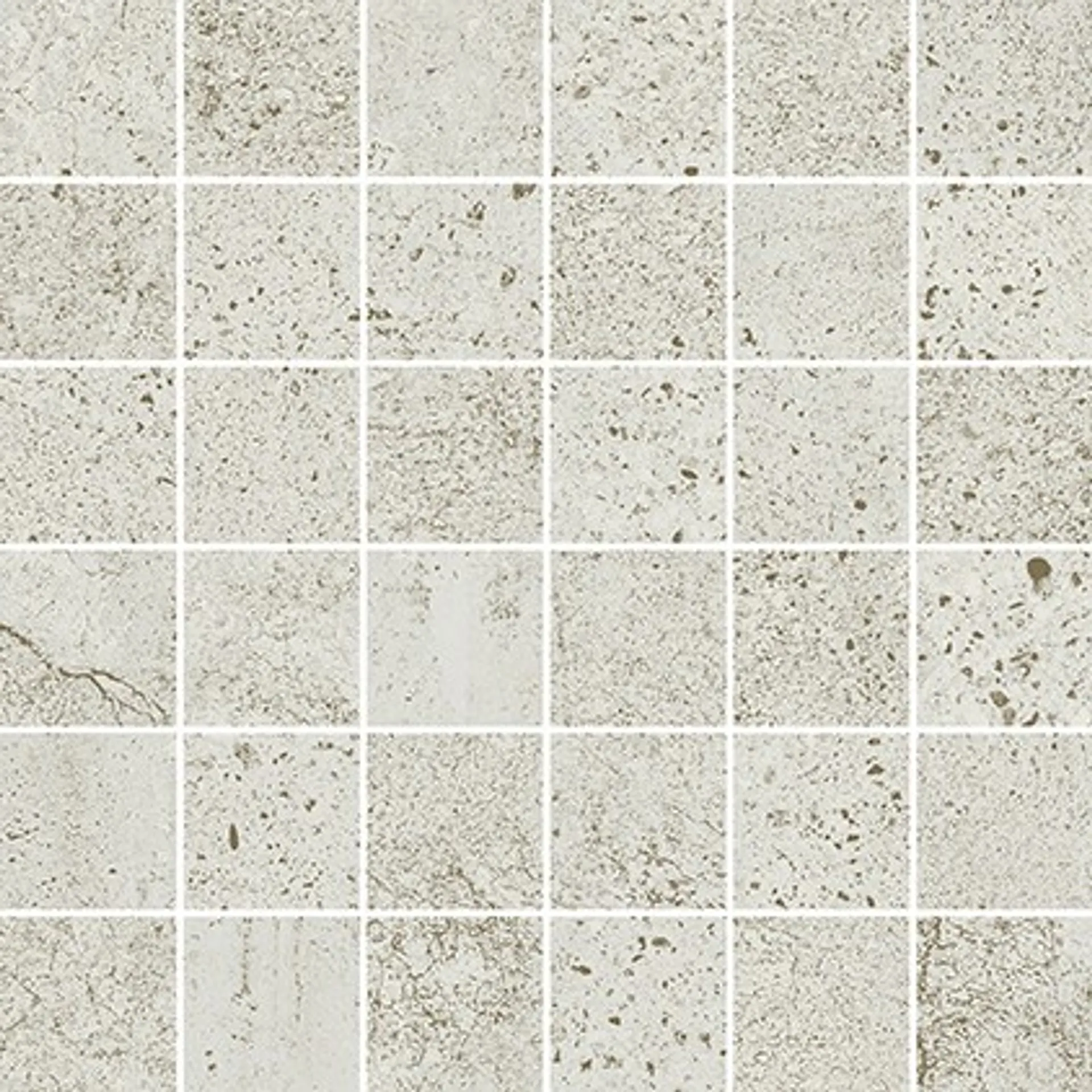 Mozaika Newstone white mat rectified 29,8x29,8 Opoczno