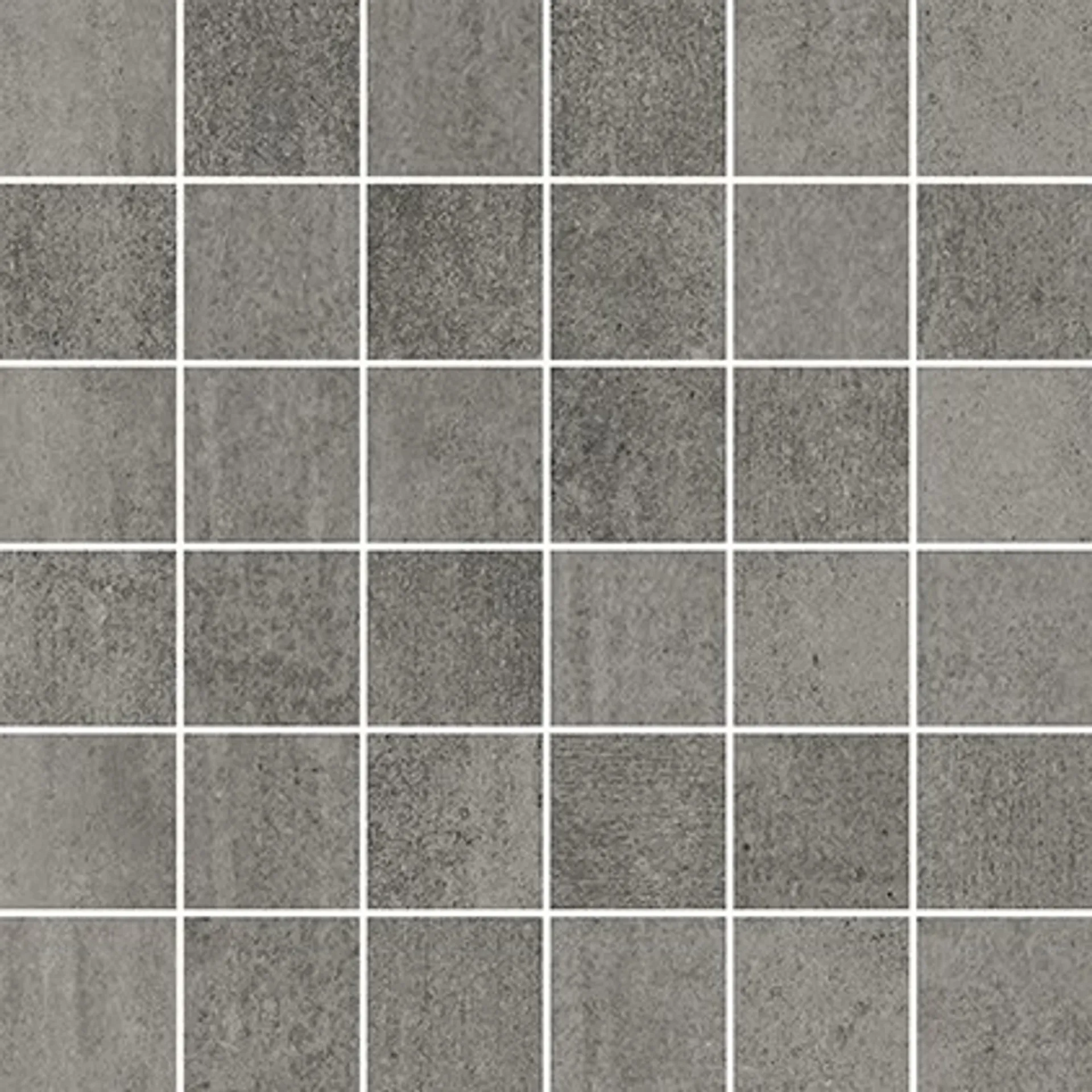 Mozaika Grava grey mat rectified 29,8x29,8 Opoczno