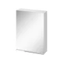 Szafka łazienkowa wisząca z lustrem Cersanit Virgo 60 cm biały połysk S522-013
