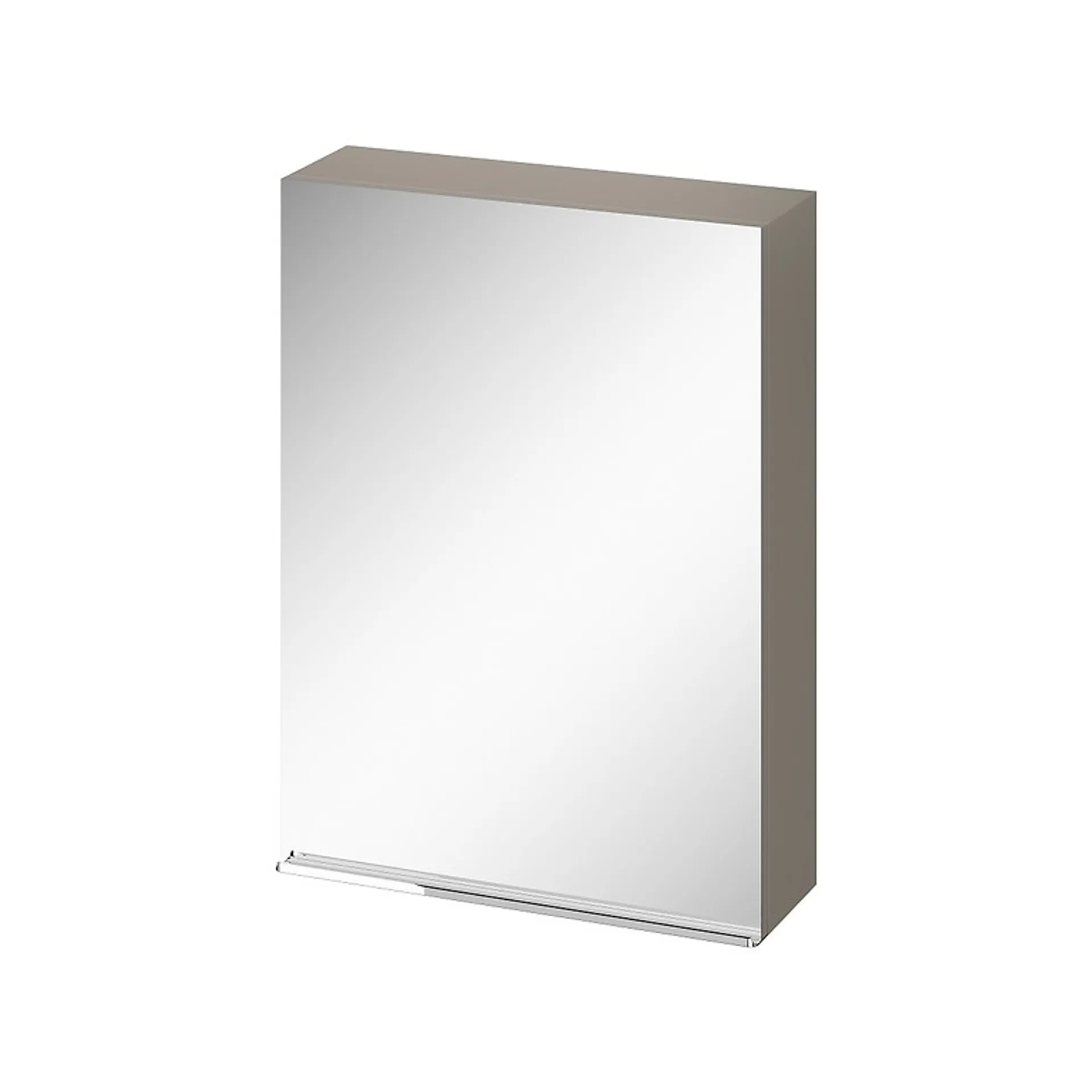 Szafka łazienkowa wisząca z lustrem Cersanit Virgo 60 cm jasne drewno S522-015
