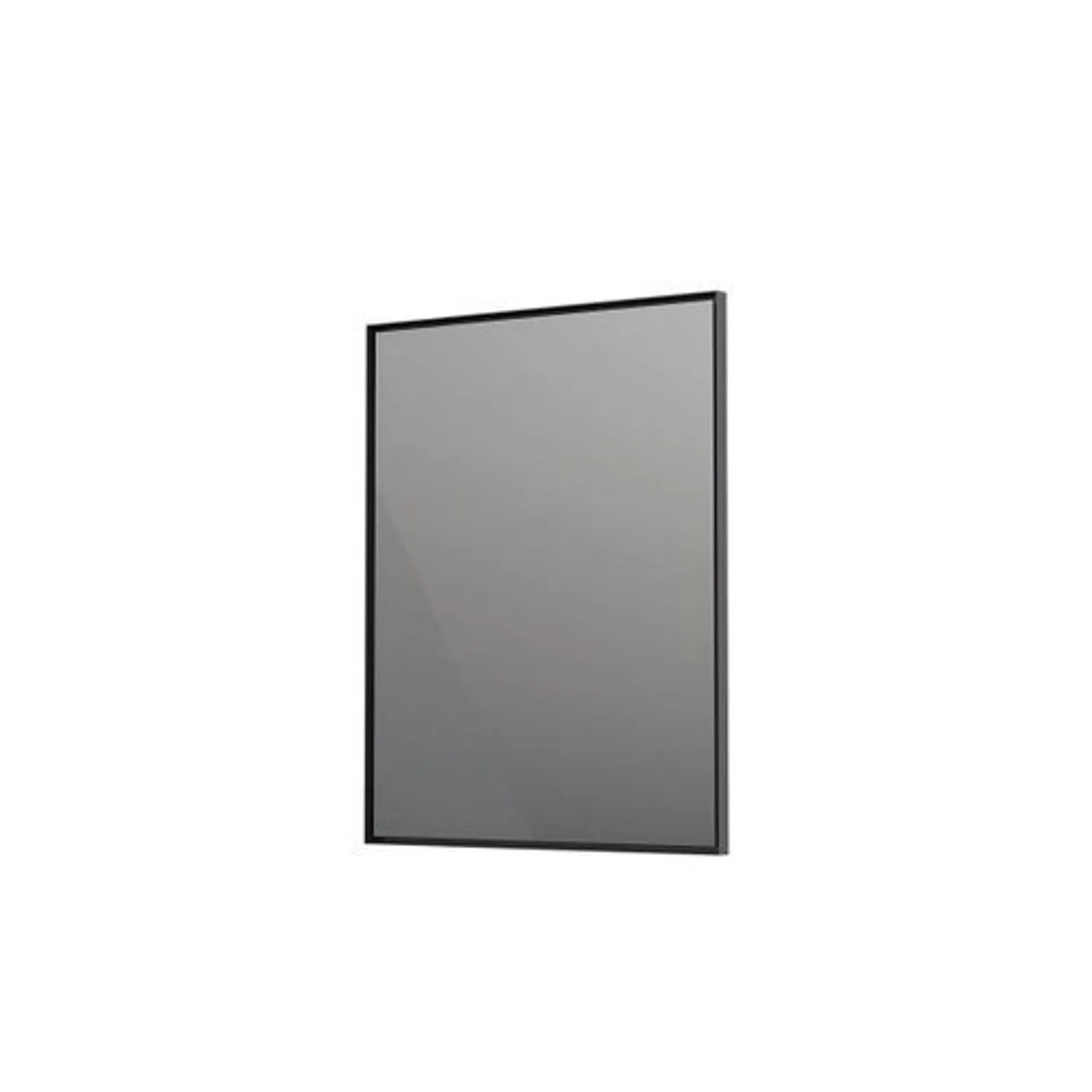 Lustro łazienkowe prostokątne 60x75 cm Oristo Neo w ramie czarny mat OR00-L-RAOB-60-8