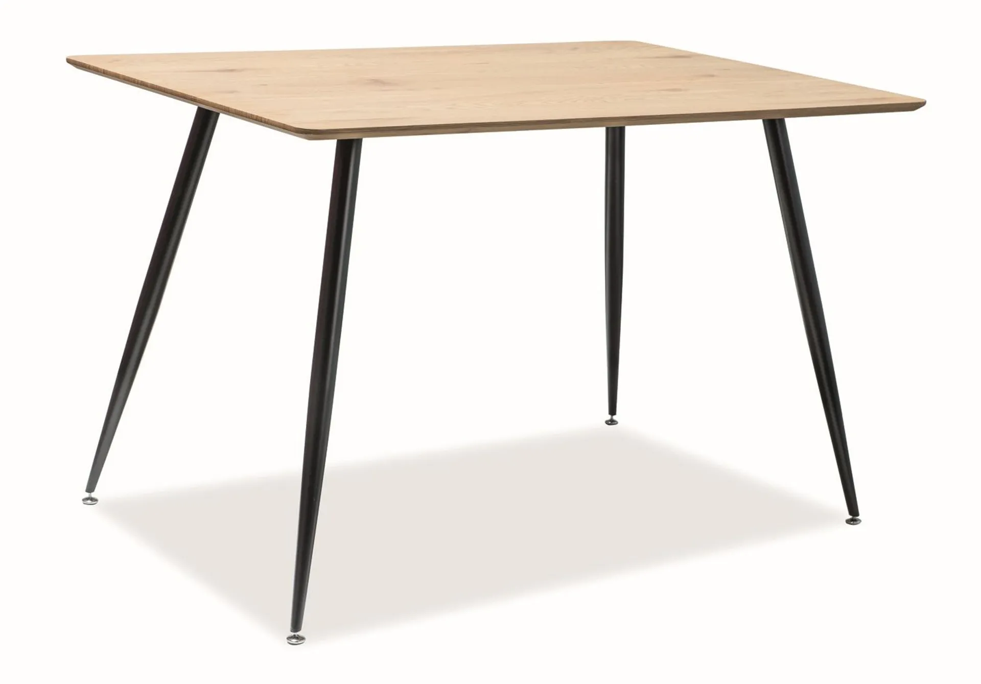 Stół Remus 120X80 Czarny / Dąb