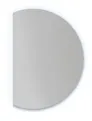 Lustro łazienkowe led barwa zimna półokrągłe 70x100 cm Simple Luna Ruke 376737