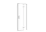 Drzwi prysznicowe Cersanit Larga 80X195 prawe chrom transparentne S932-115