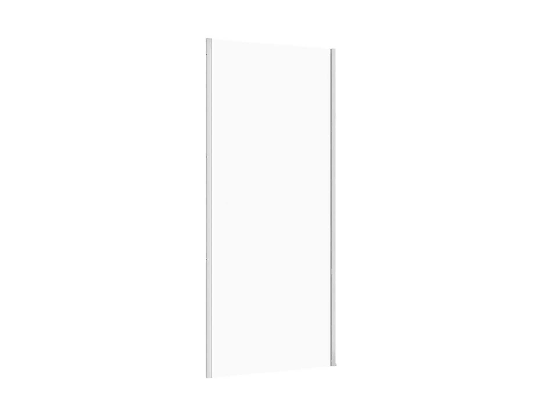 Ścianka kabiny prysznicowej Cersanit Larga 90x195 chrom transparentne S932-132