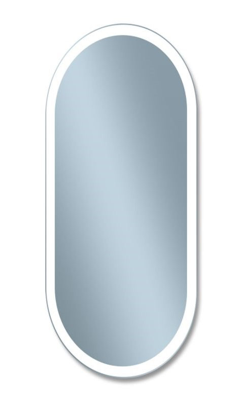 Lustro łazienkowe led barwa zimna owalne 60x120 cm Venti Elipson