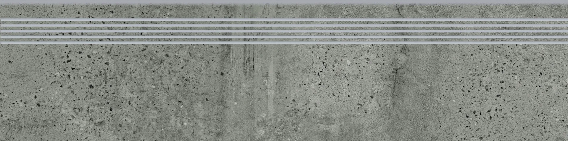 Stopnica Newstone graphite steptread mat rectified 29,8x119,8 Opoczno