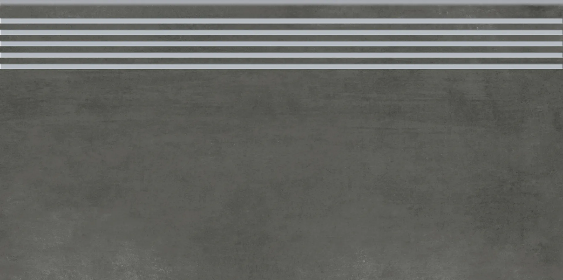 Stopnica Grava graphite steptread mat rectified 29,8x59,8 Opoczno