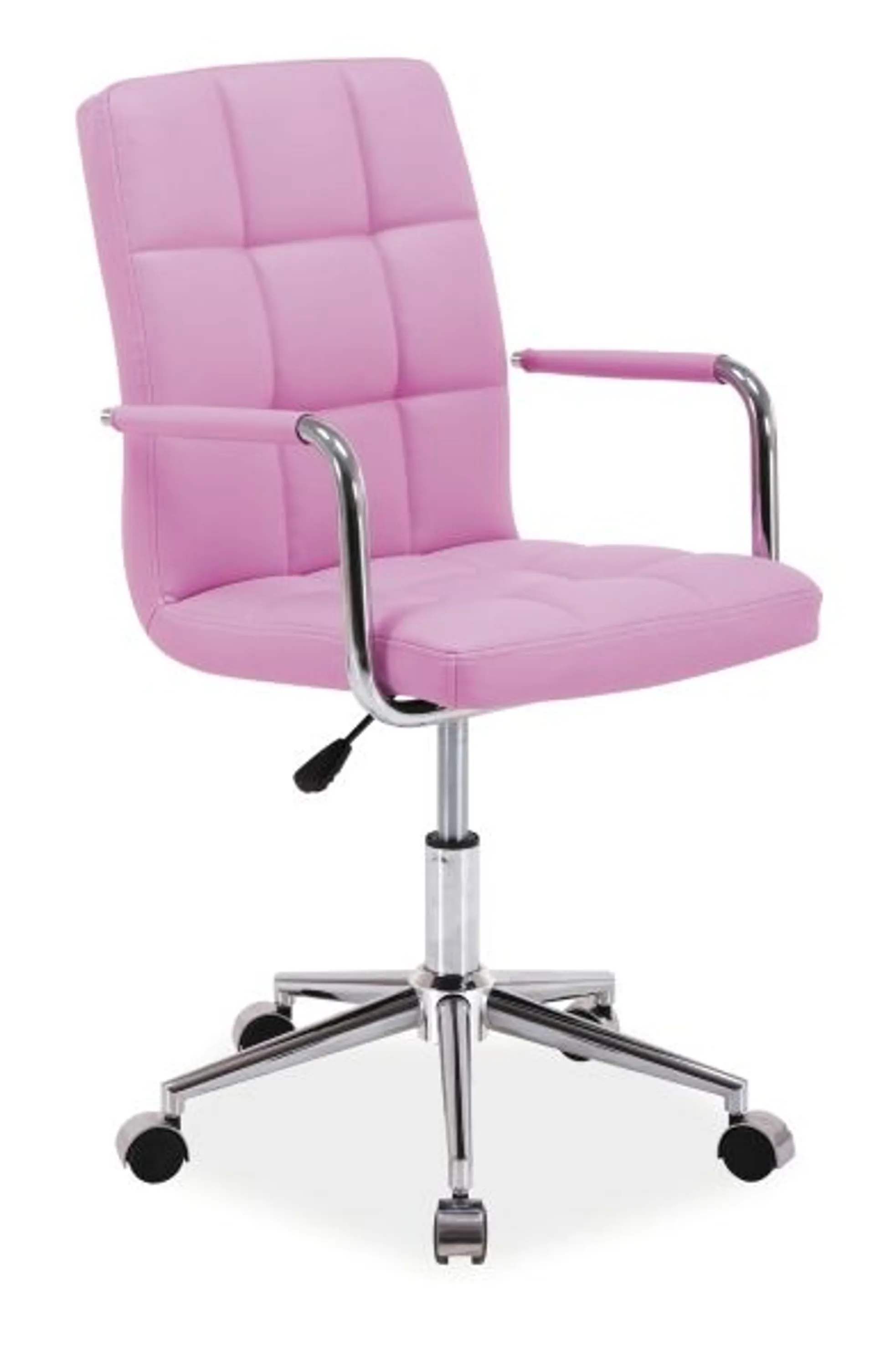 Fotel Obrotowy Q-022 Różowy