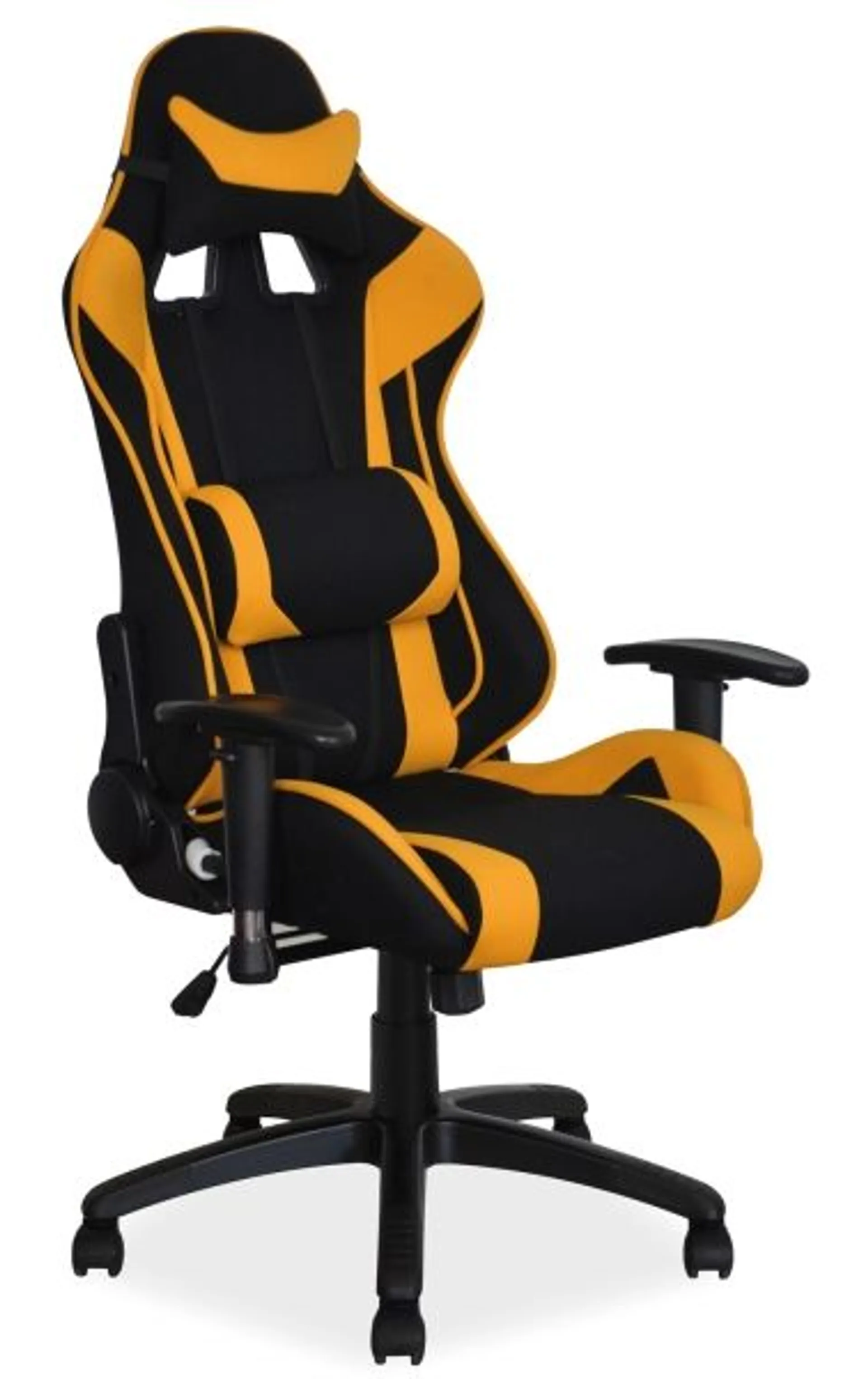 Fotel Obrotowy Viper Czarny / Żółty